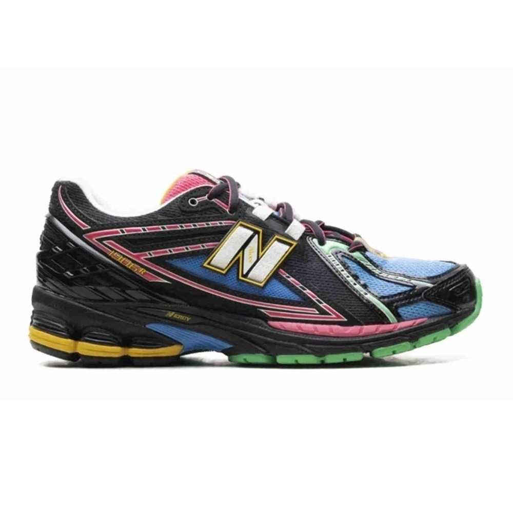 New Balance 1906R Big Kids Size 4.5 Black Multi-Color Running Shoes GC1906DM NEW